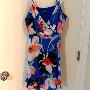 Express Floral Mini Dress